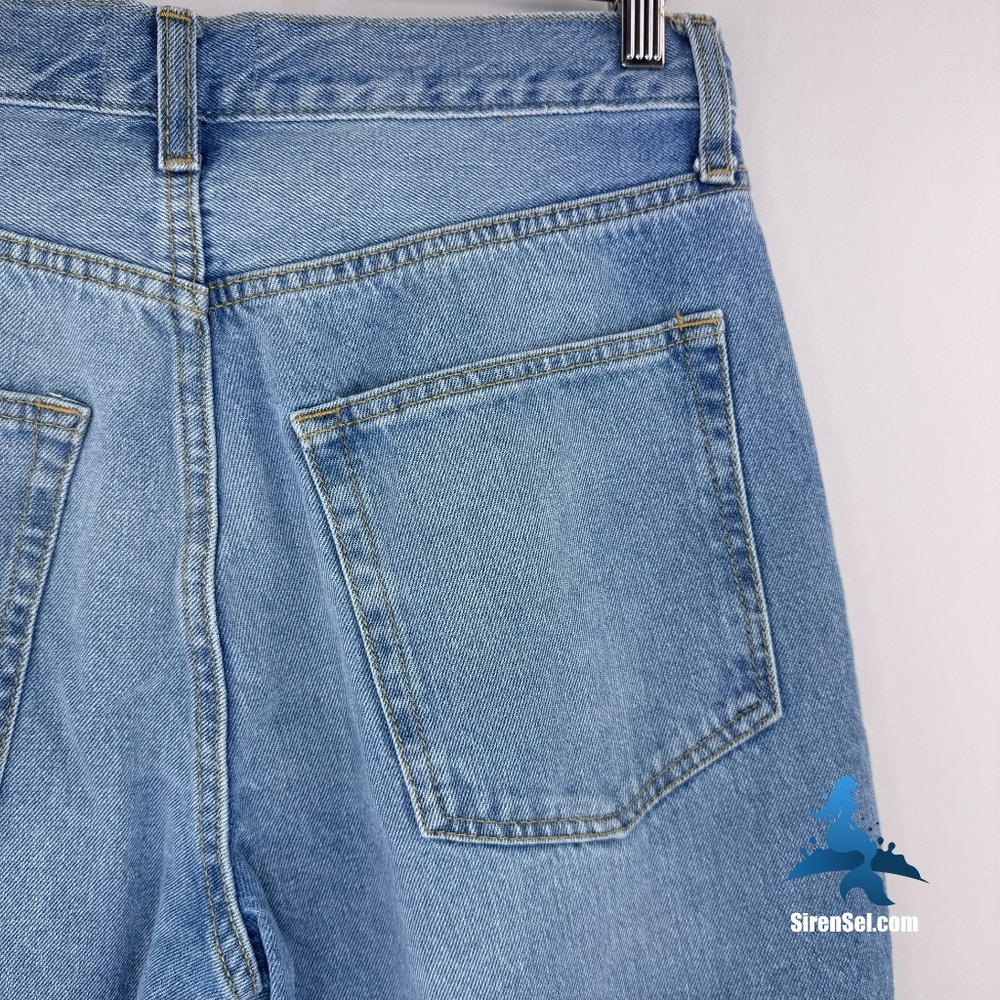 1229 NWT Ética Altin Loose Crop Jeans - High Rise - Size 29 - Ithaca - Picture 13 of 16